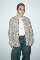 Joan gebreid vest - M