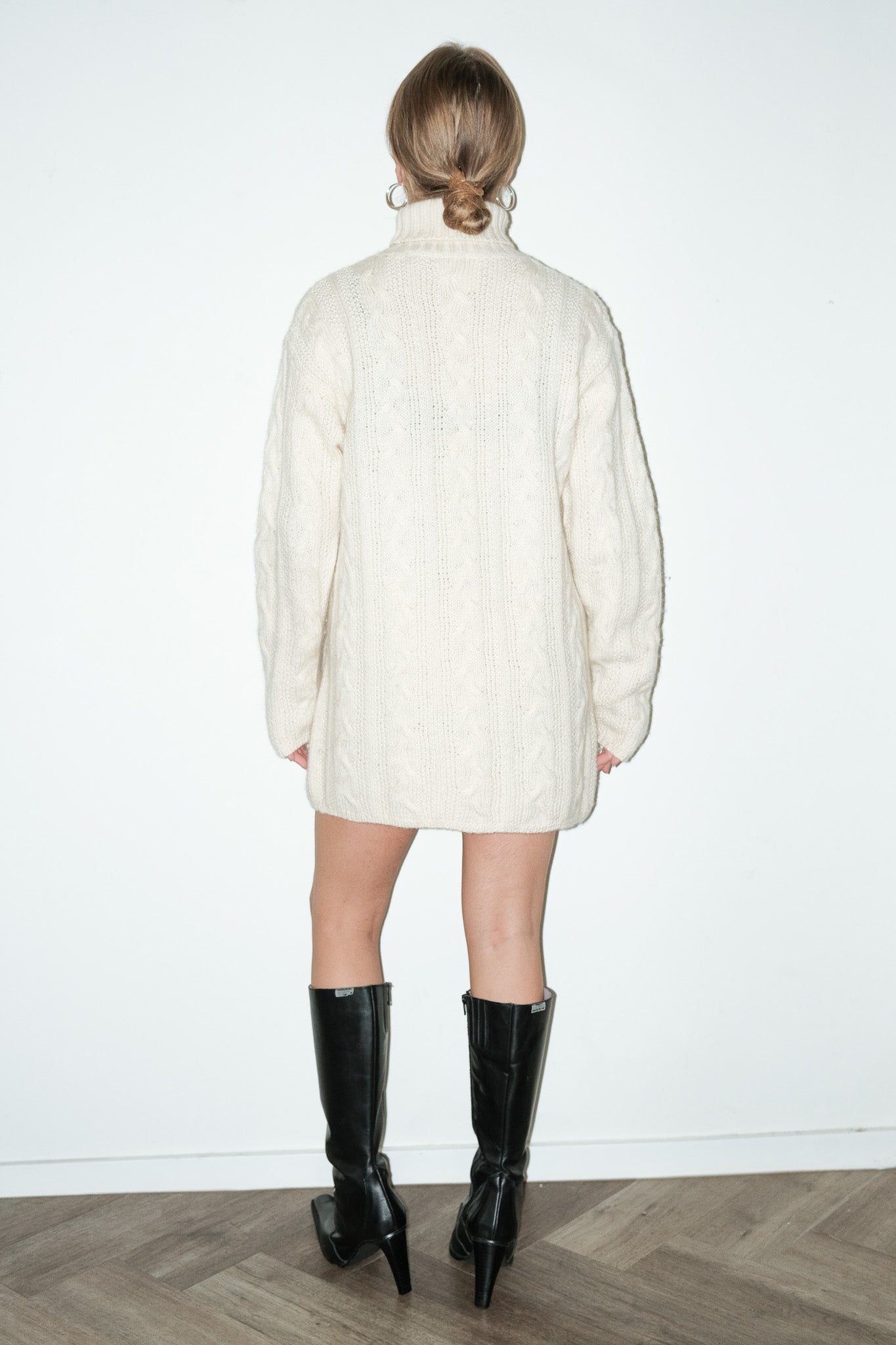 Jillian 100% pure new wol jurk - S