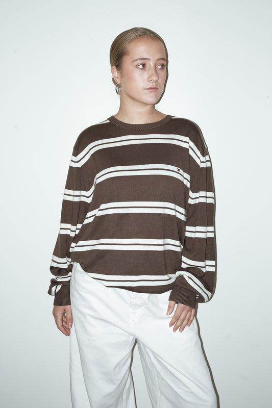 Tommy gestreepte trui - L
