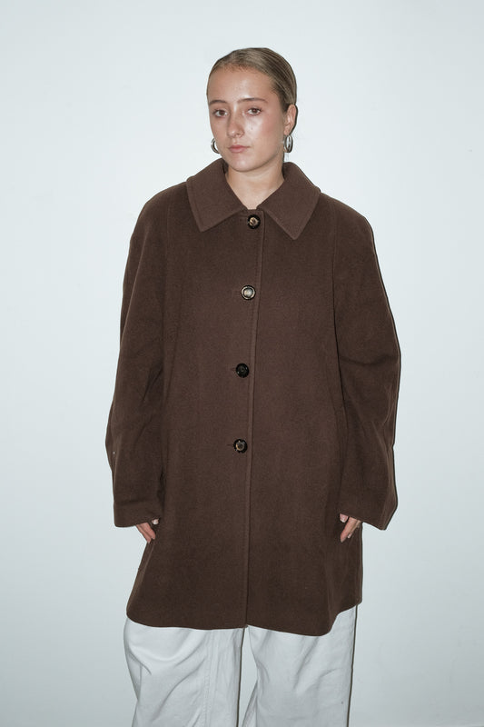 Luce 80% wol jas - L