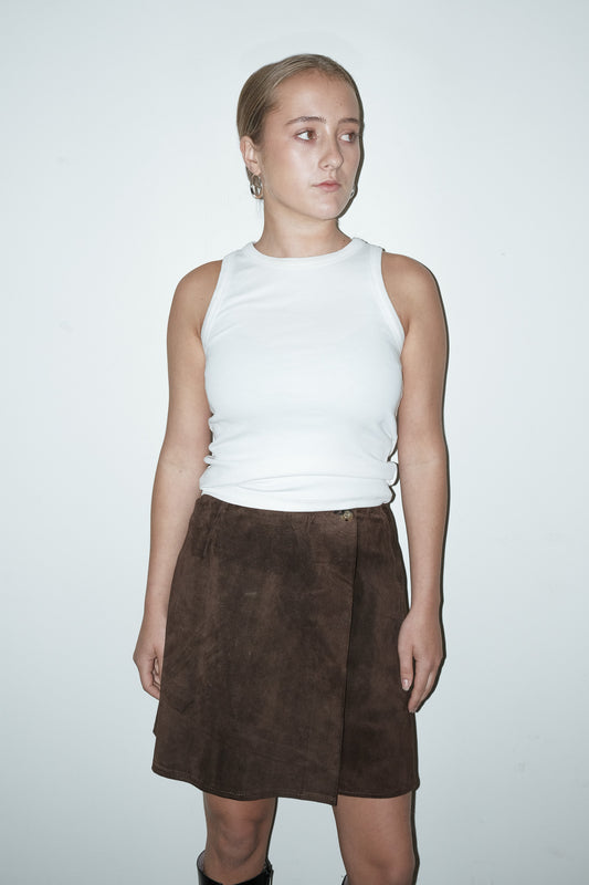Nara suede rokje - S