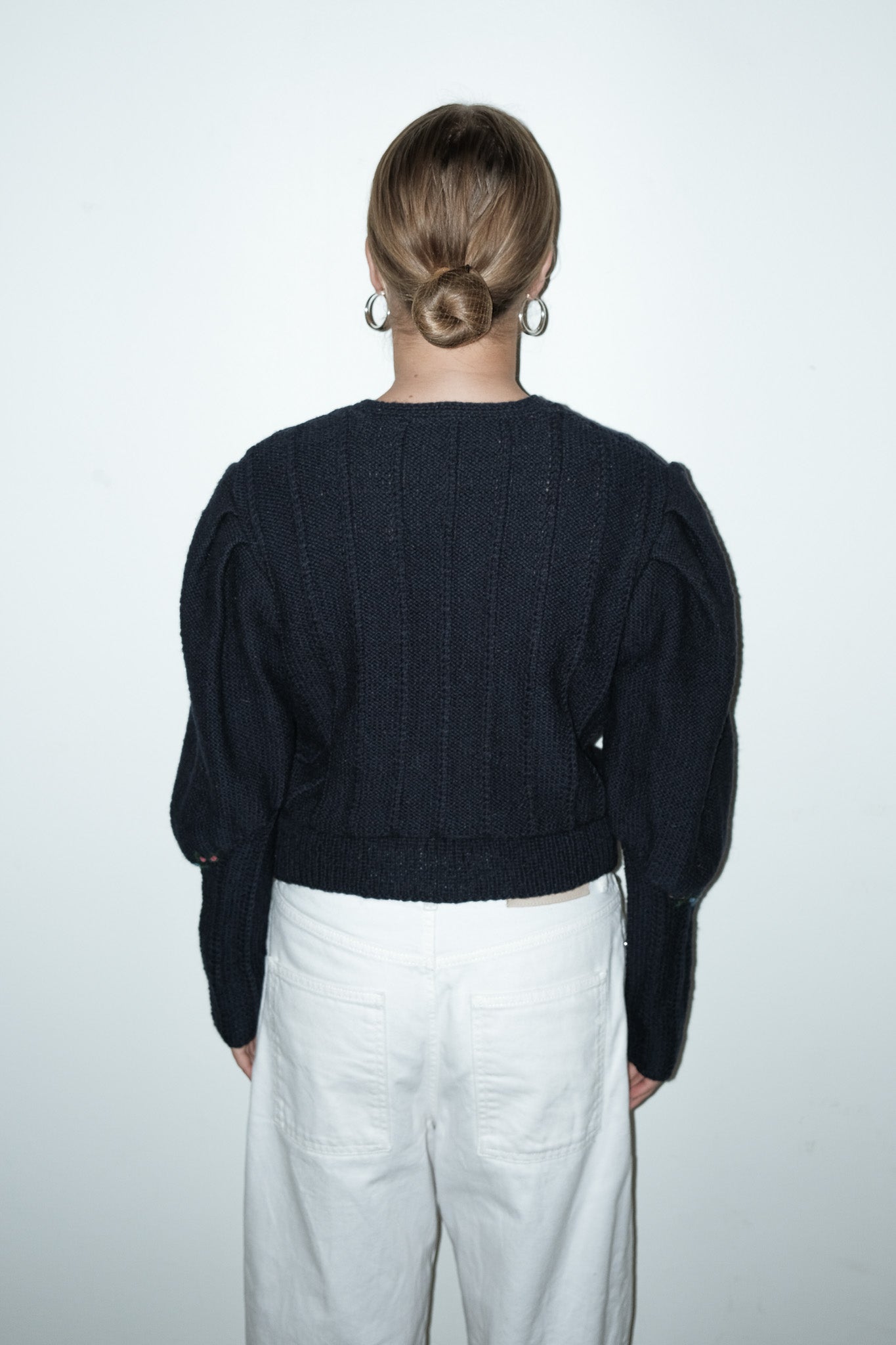 Cleo 100% wol vest - S