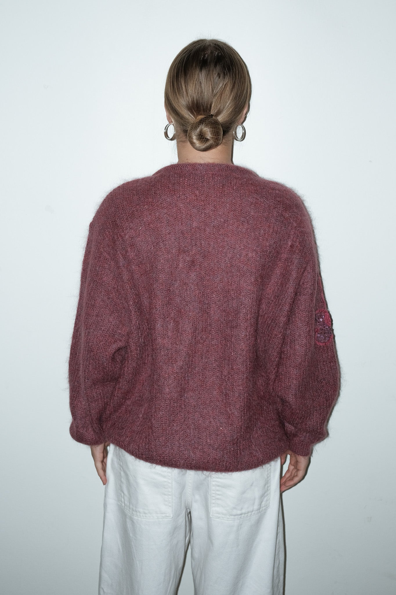 Oak mohair-blend trui - M