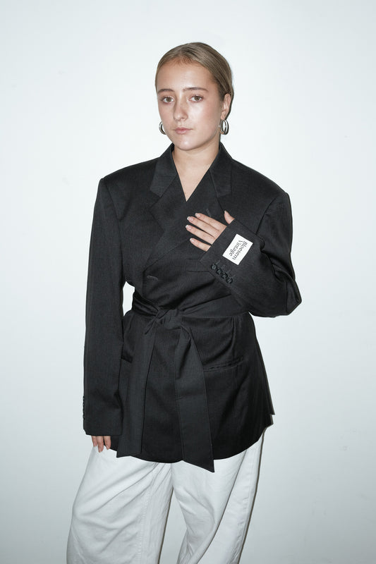 Lexi reworked belted blazer - M/L