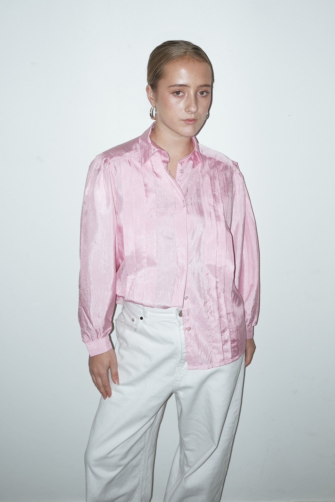 Lotta metallic blouse - M