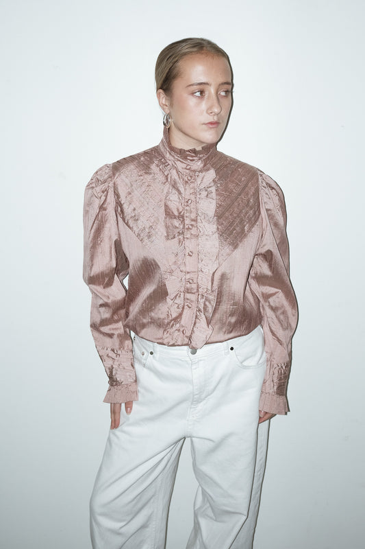 Blais 100% zijde blouse - M