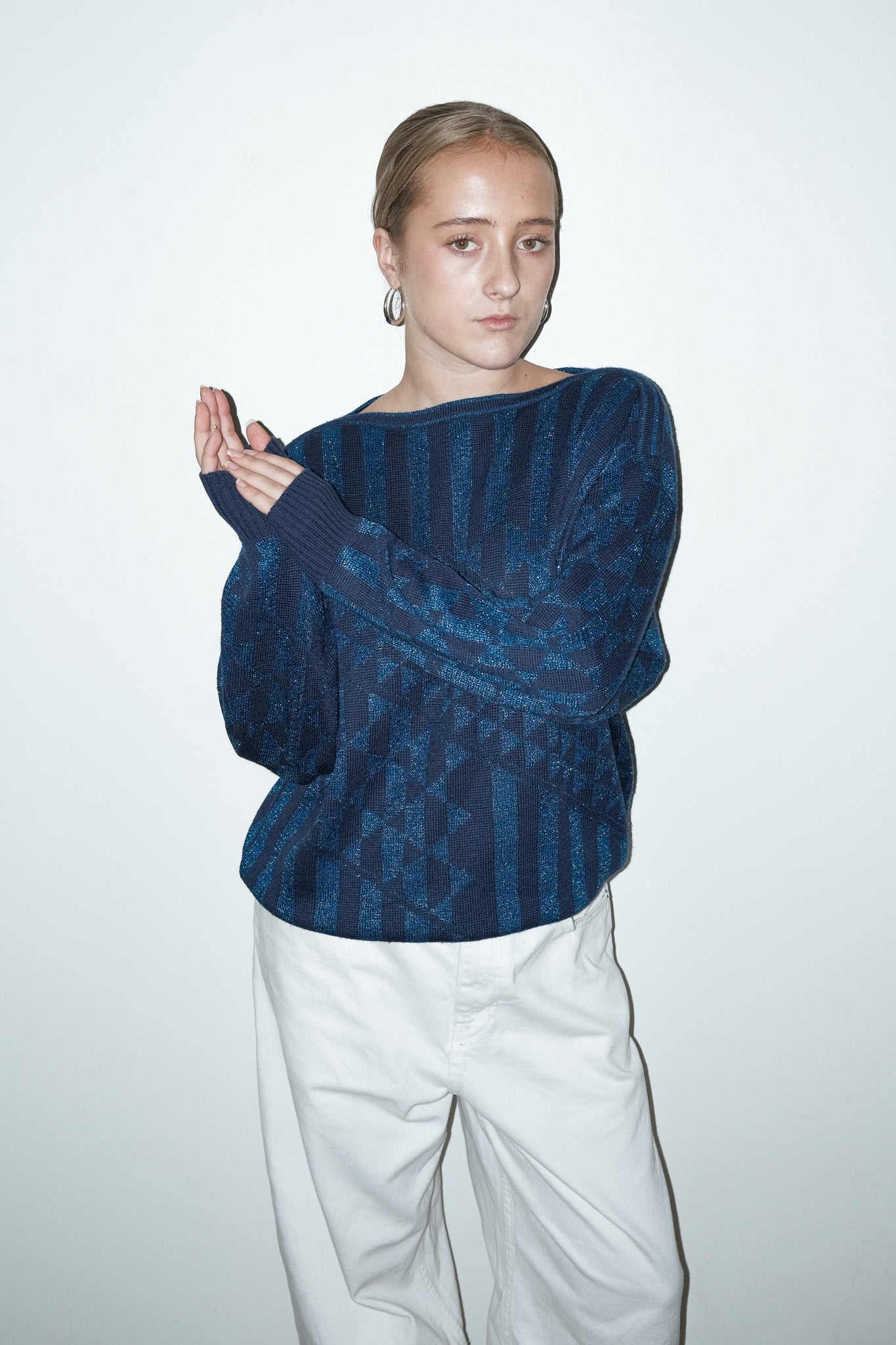 Zain gebreide trui - M