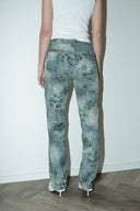 Nyro geprinte jeans - S