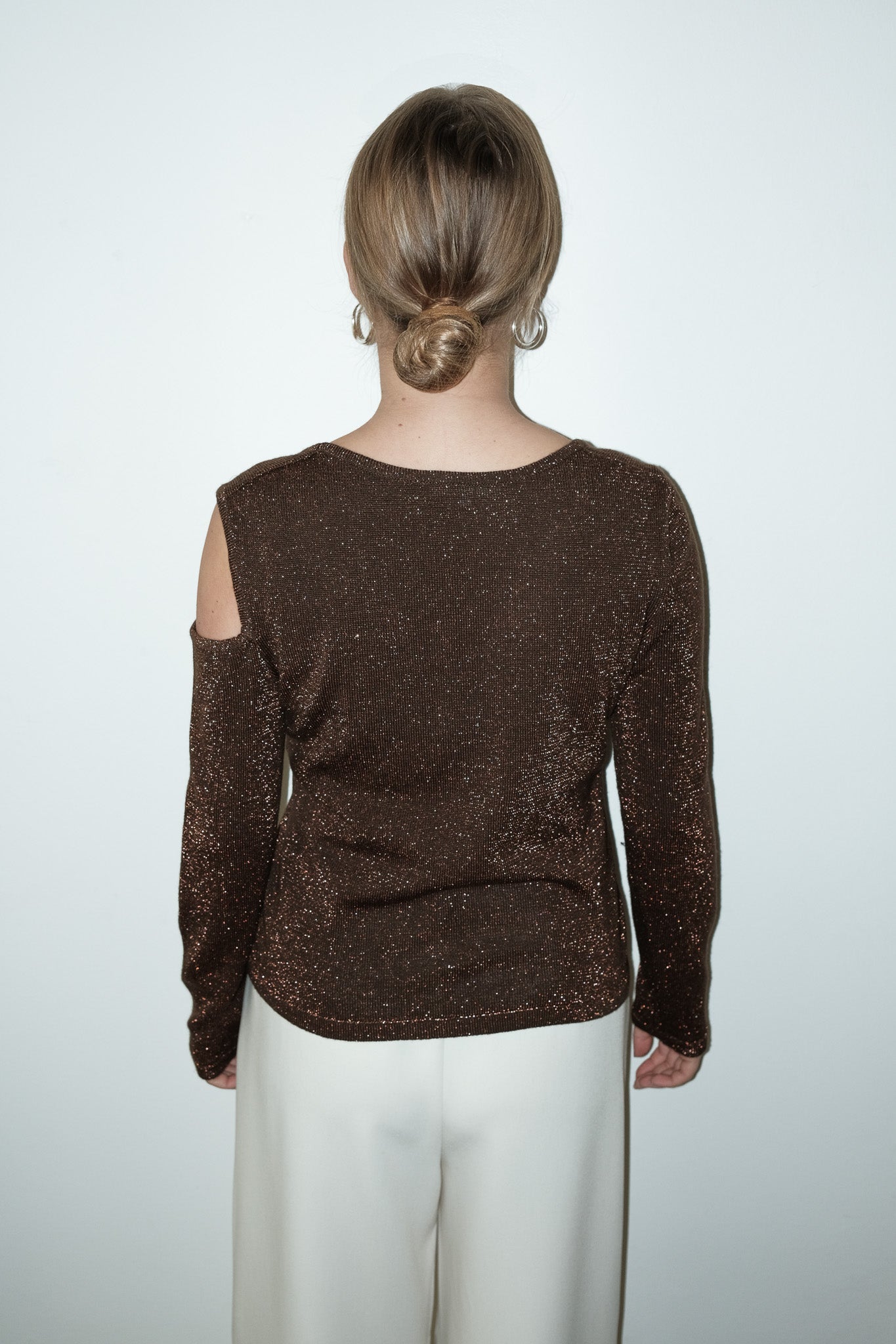 Mira 100% merino top - L