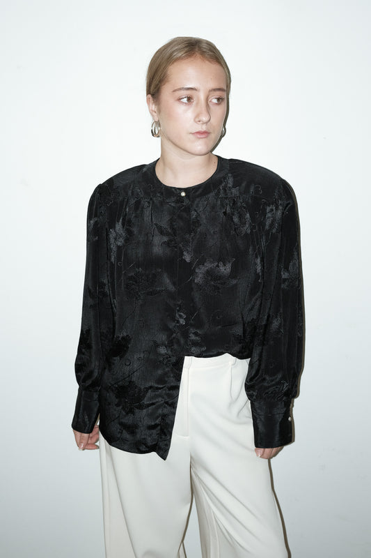 Freya schoudervulling blouse - M