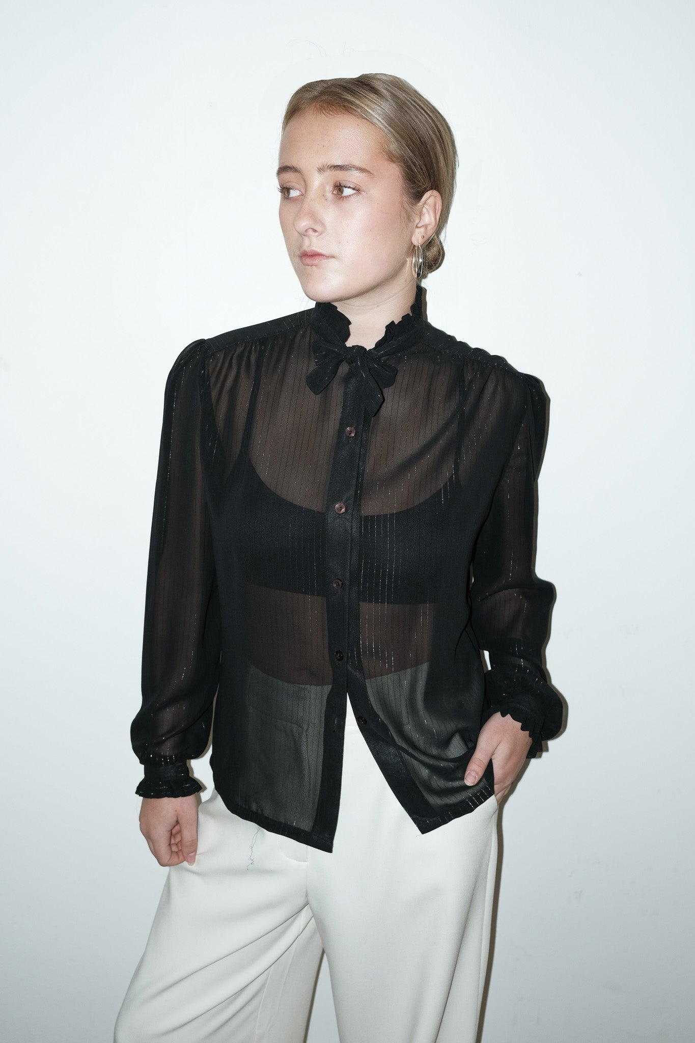 Cece mesh blouse - M