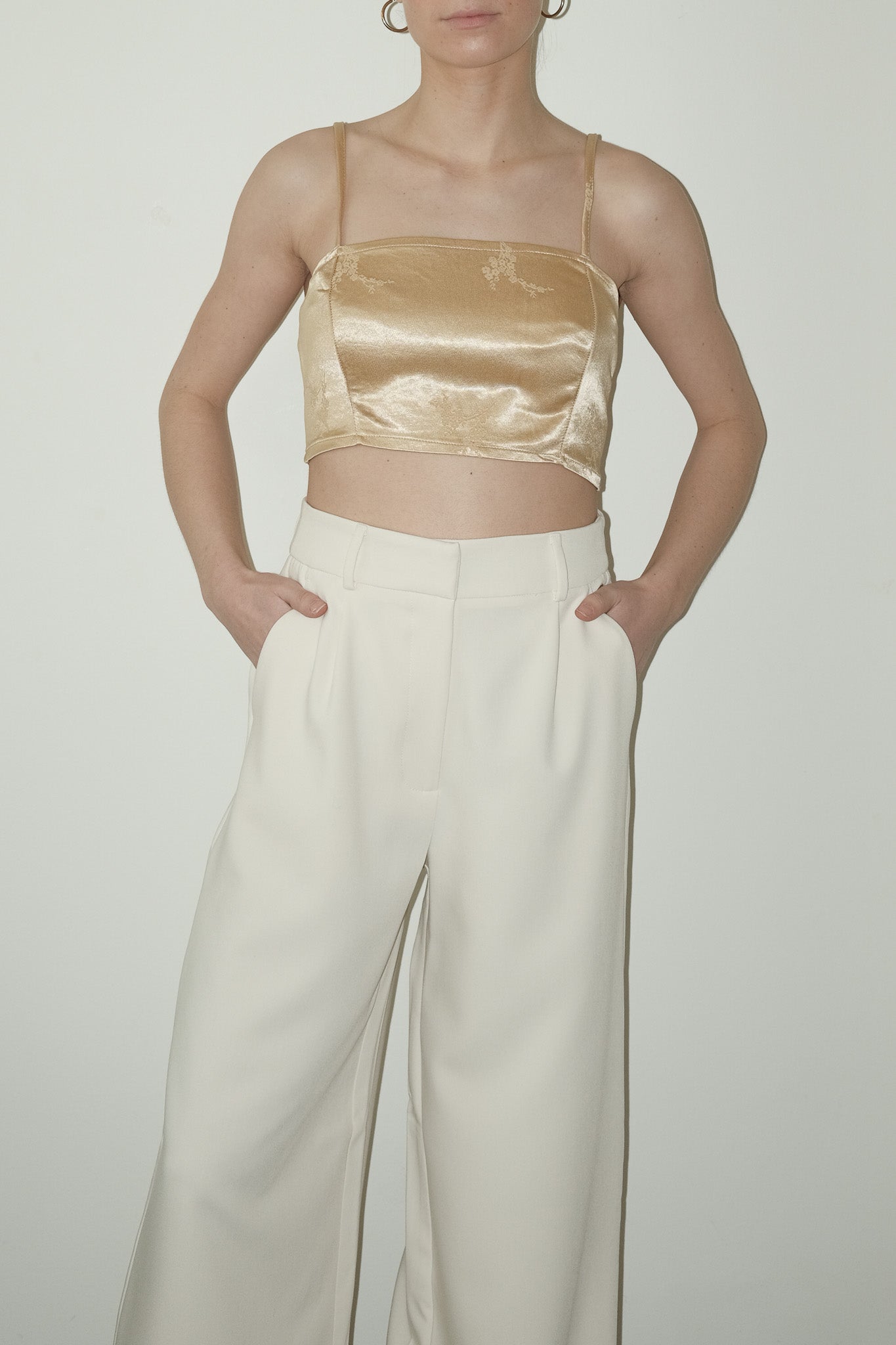 Ume cropped top - S