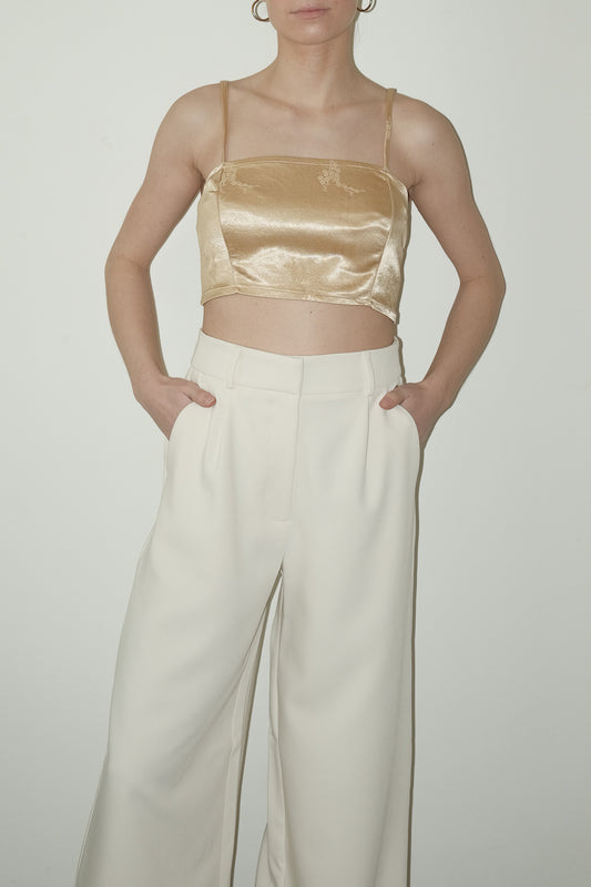 Ume cropped top - S