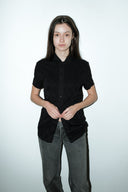 Sanae geweven top - S