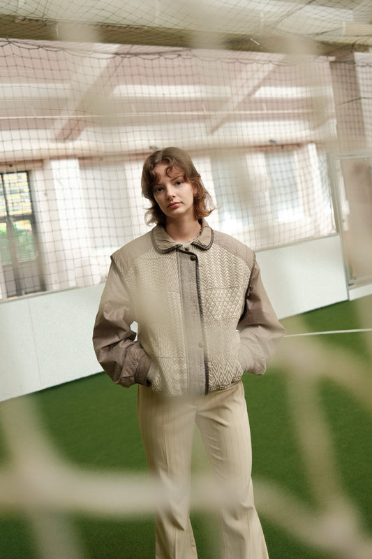 Ramira wool & cotton jacket - L