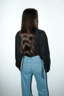 Leah reworked blouse - L