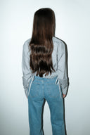 Clover reworked blouse - S/M