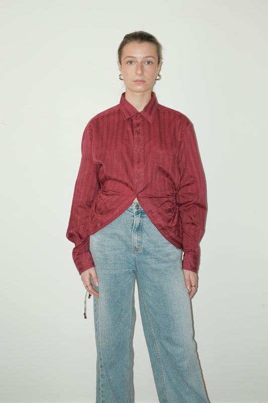 Cara reworked blouse - M