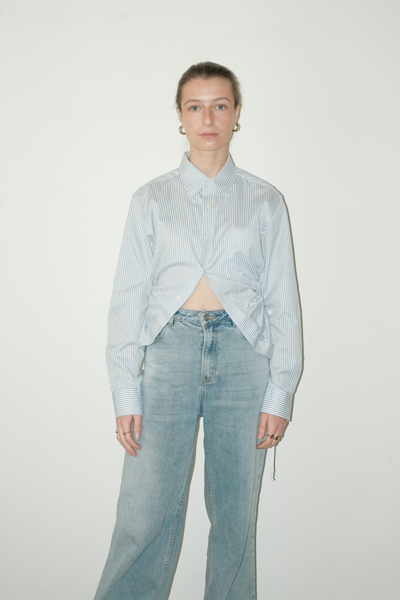 Claren reworked blouse - S