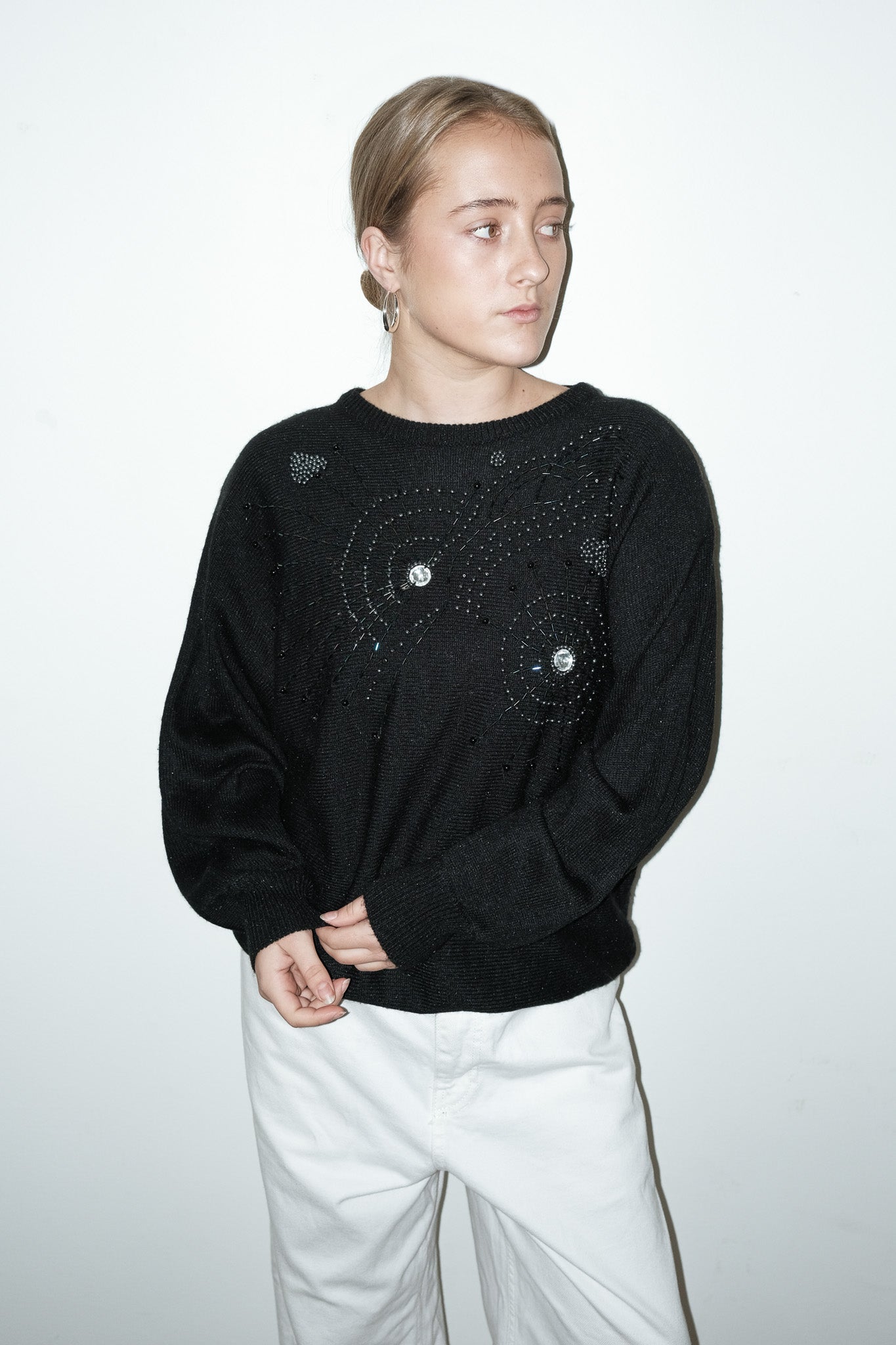 Alexis angora-blend trui - M