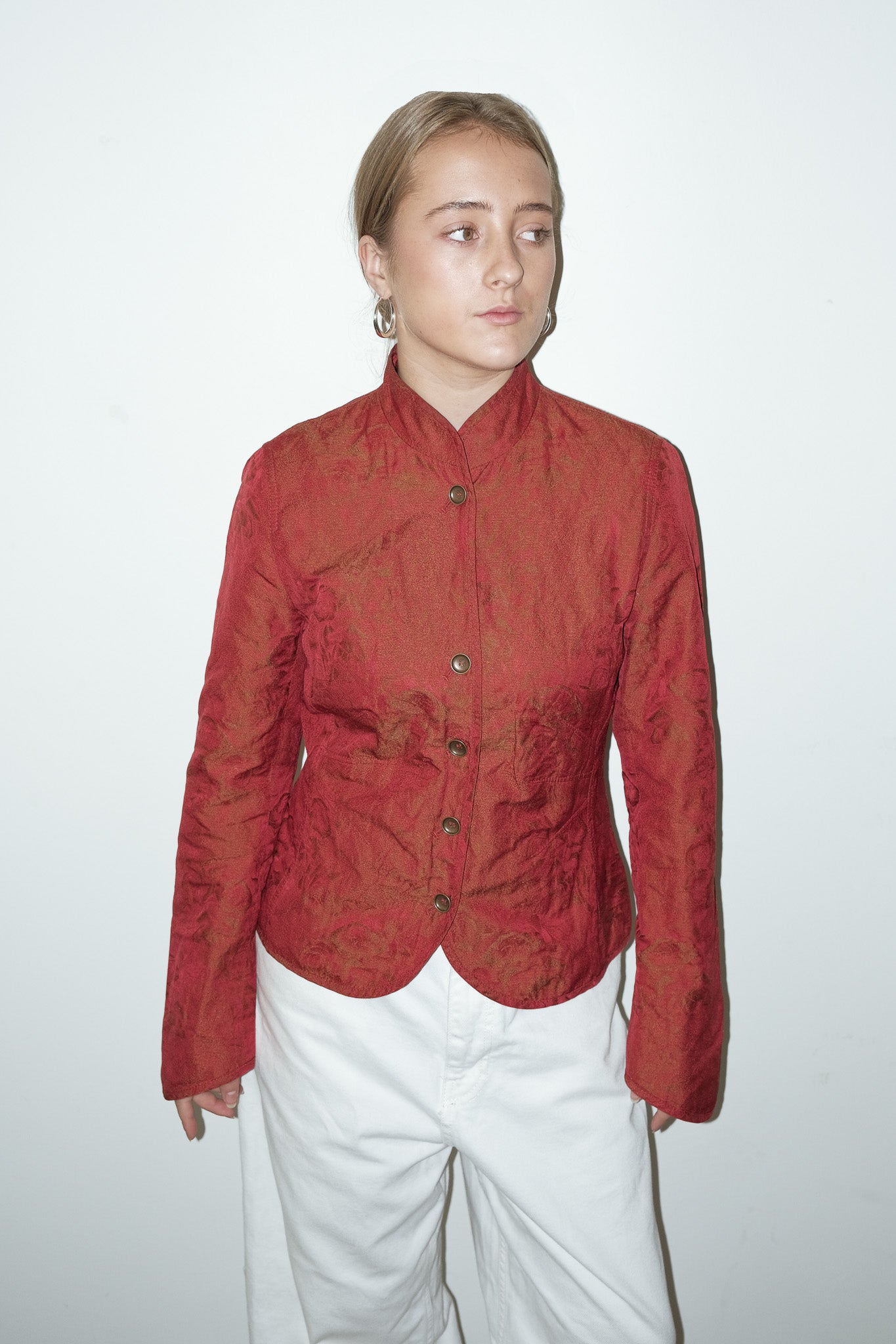 Lola jacquard jasje - S