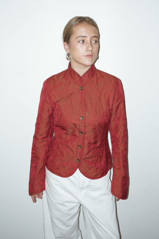 Lola jacquard jasje - S