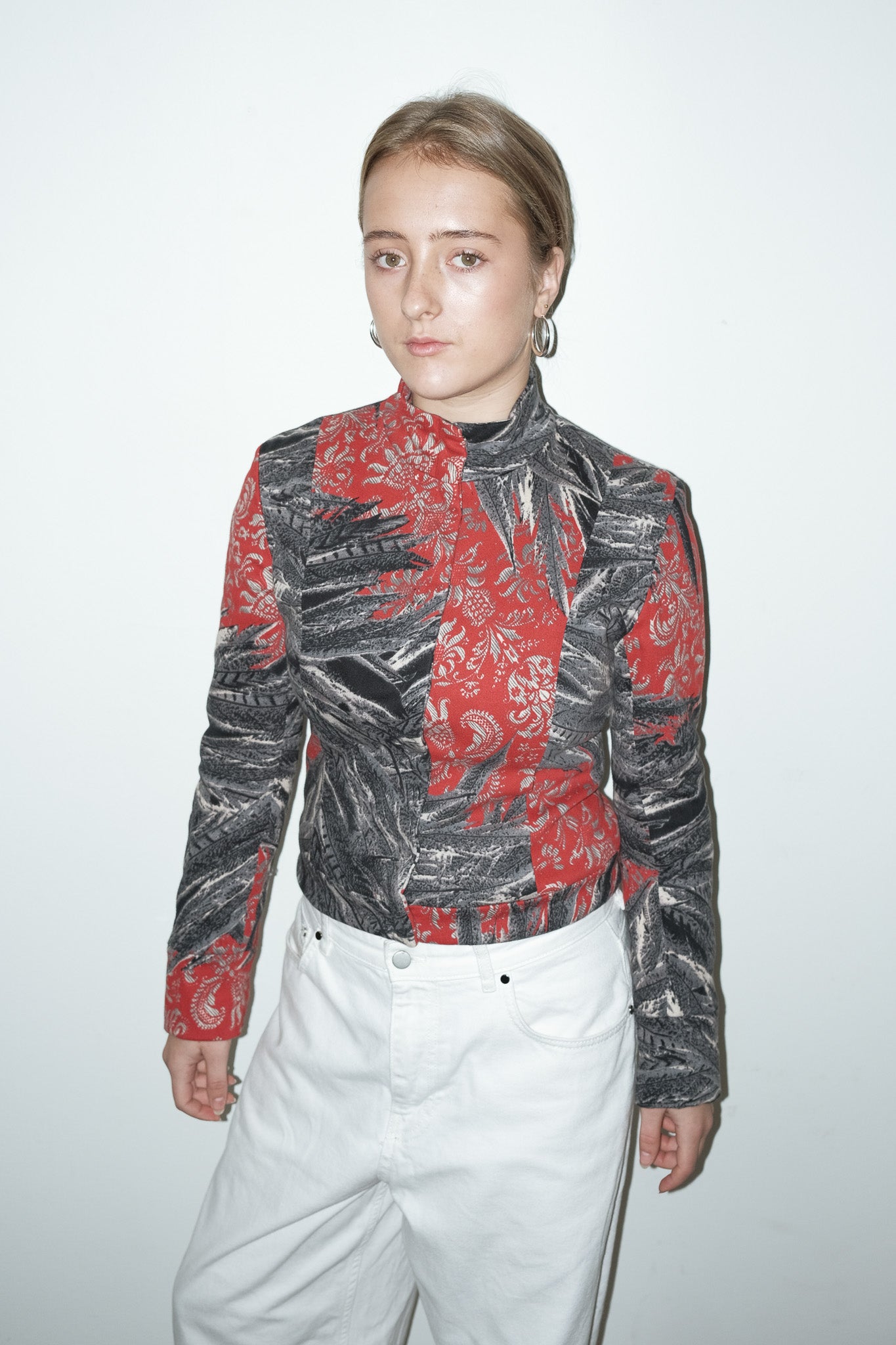 Liza geprint jasje - XS