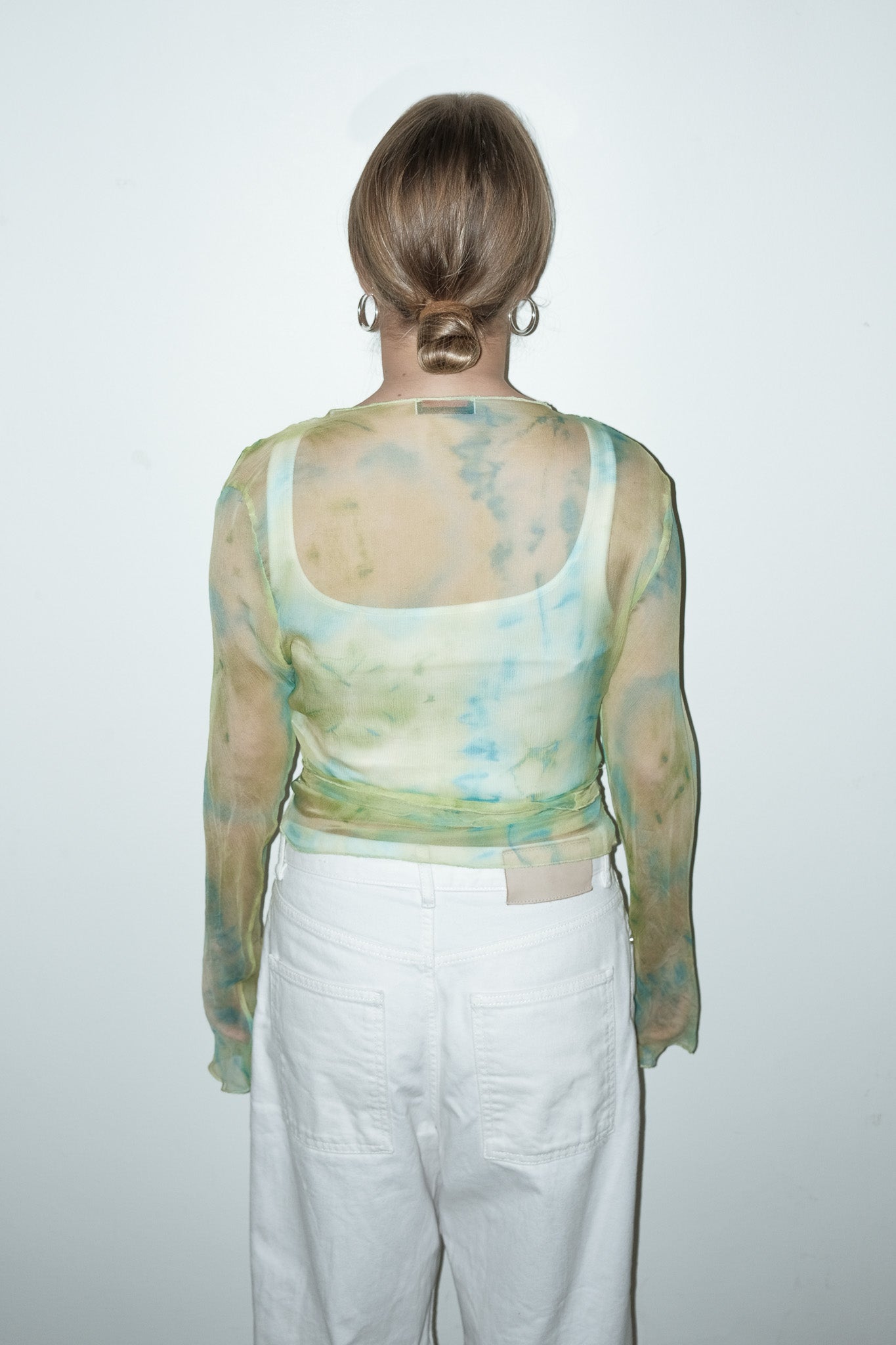 Noize 100% zijde wikkeltop - M