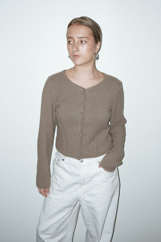 Ninette cropped vest - S