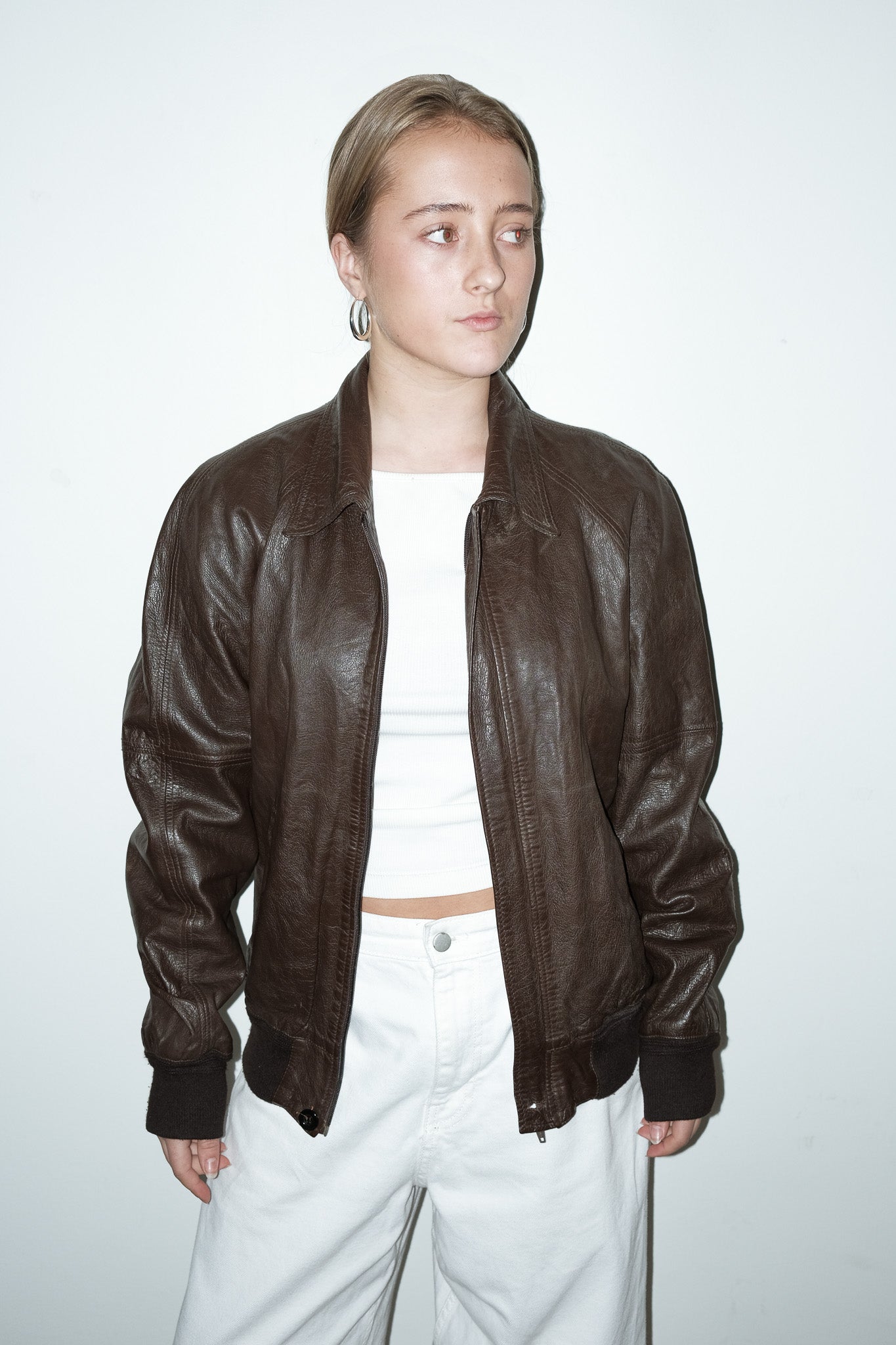 Frey 100% leer jas - S