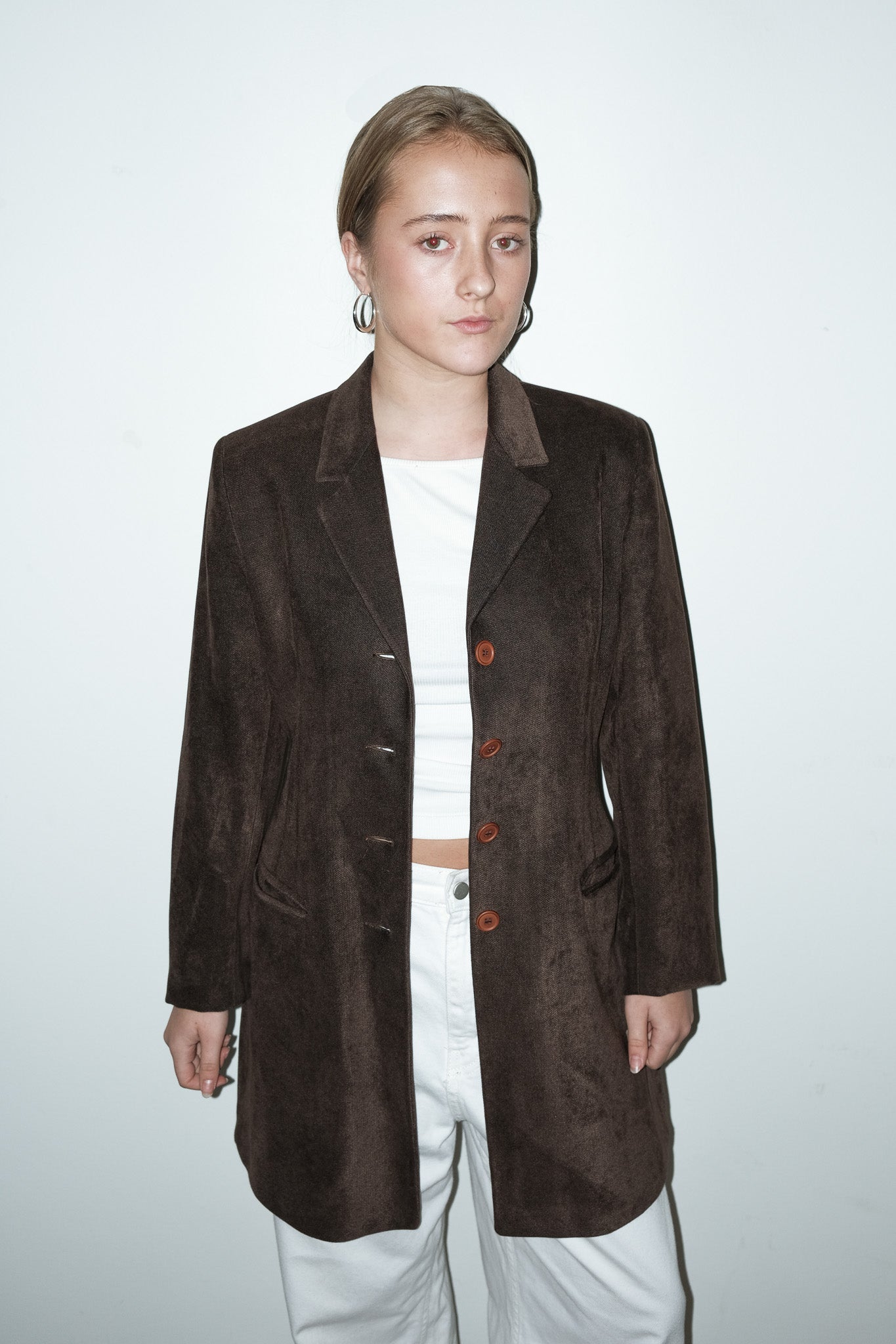 Aluna bruine blazer - S