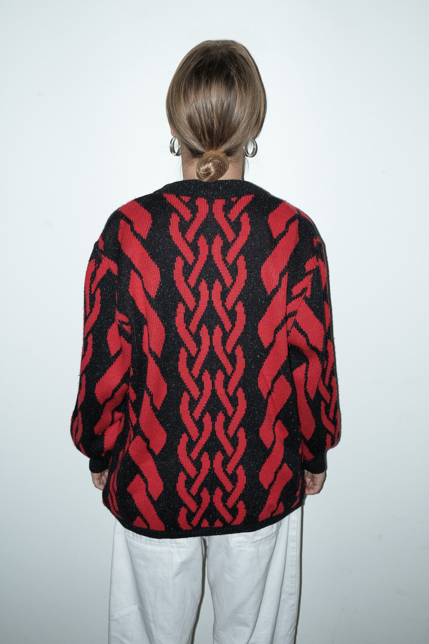 Moira gebreid vest - M