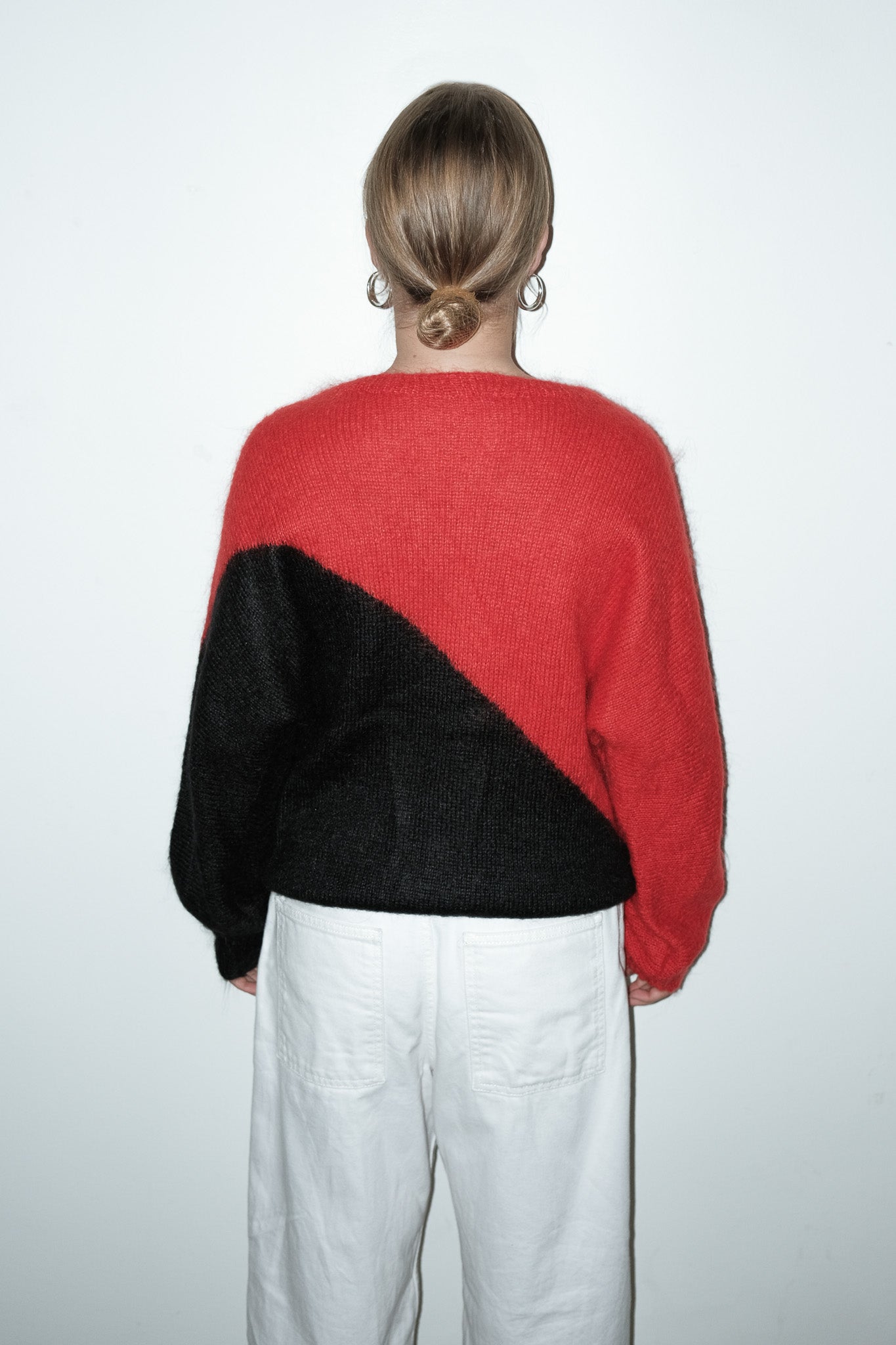 Selma gebreide trui - M