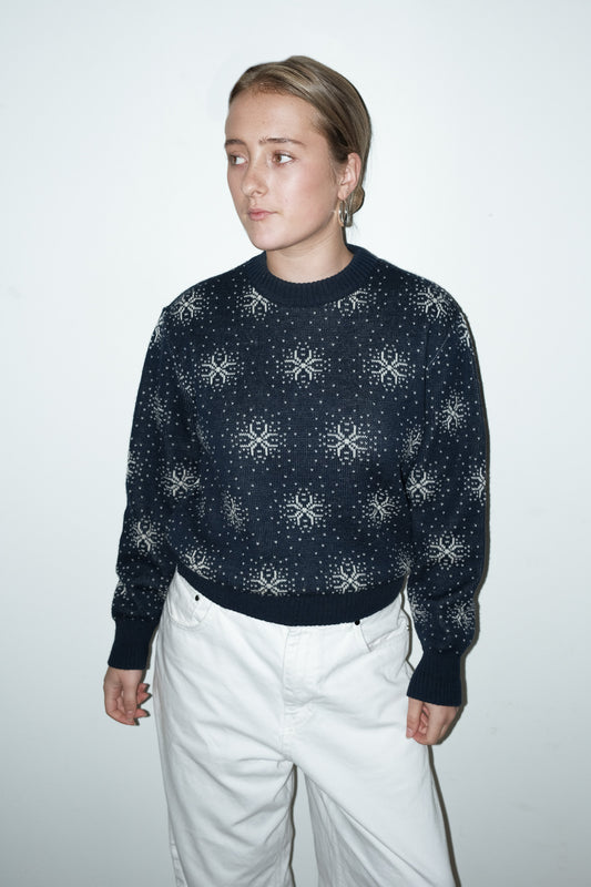 Olsen gebreide trui - S