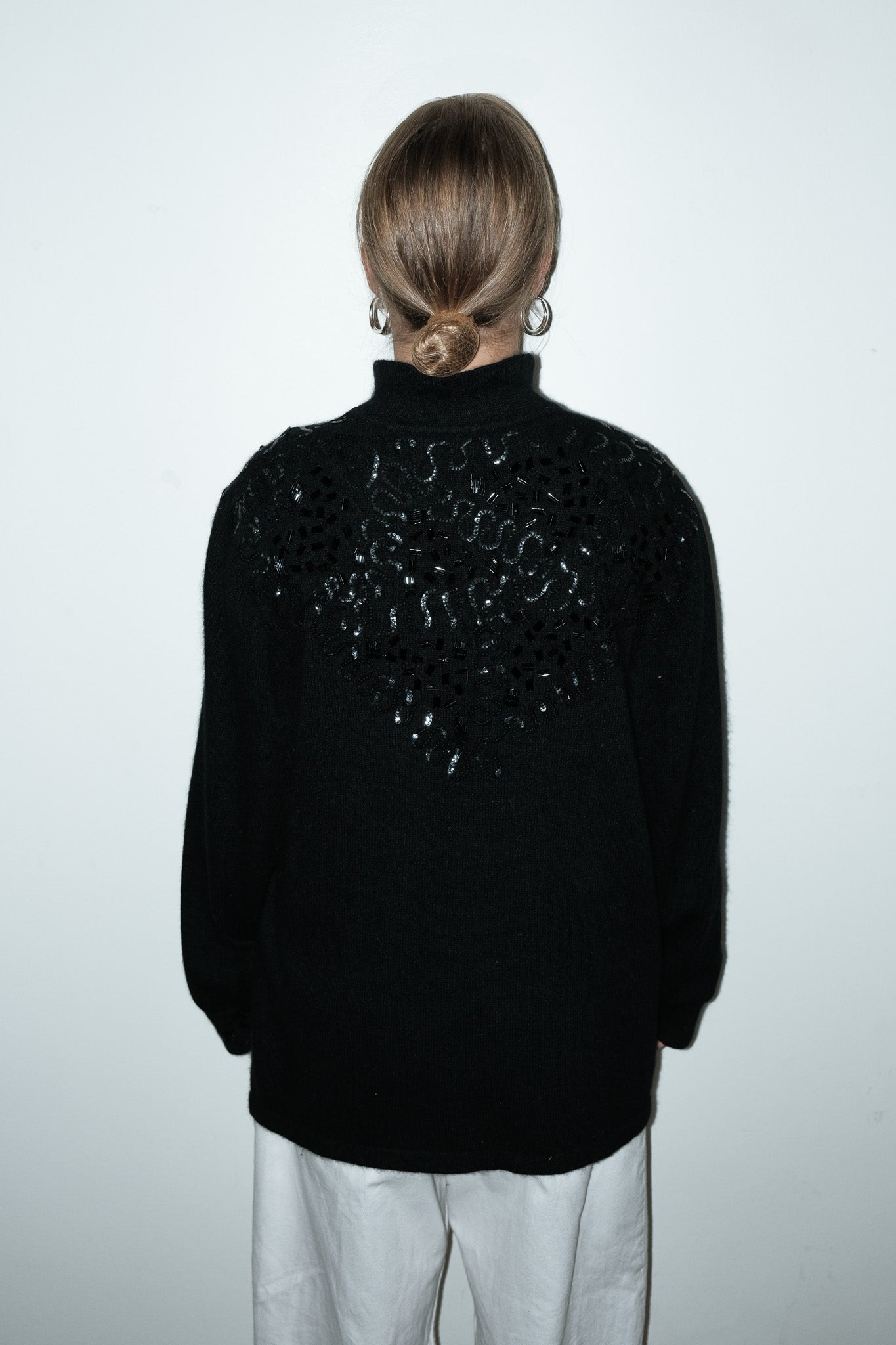 Solo angora-blend vest - L