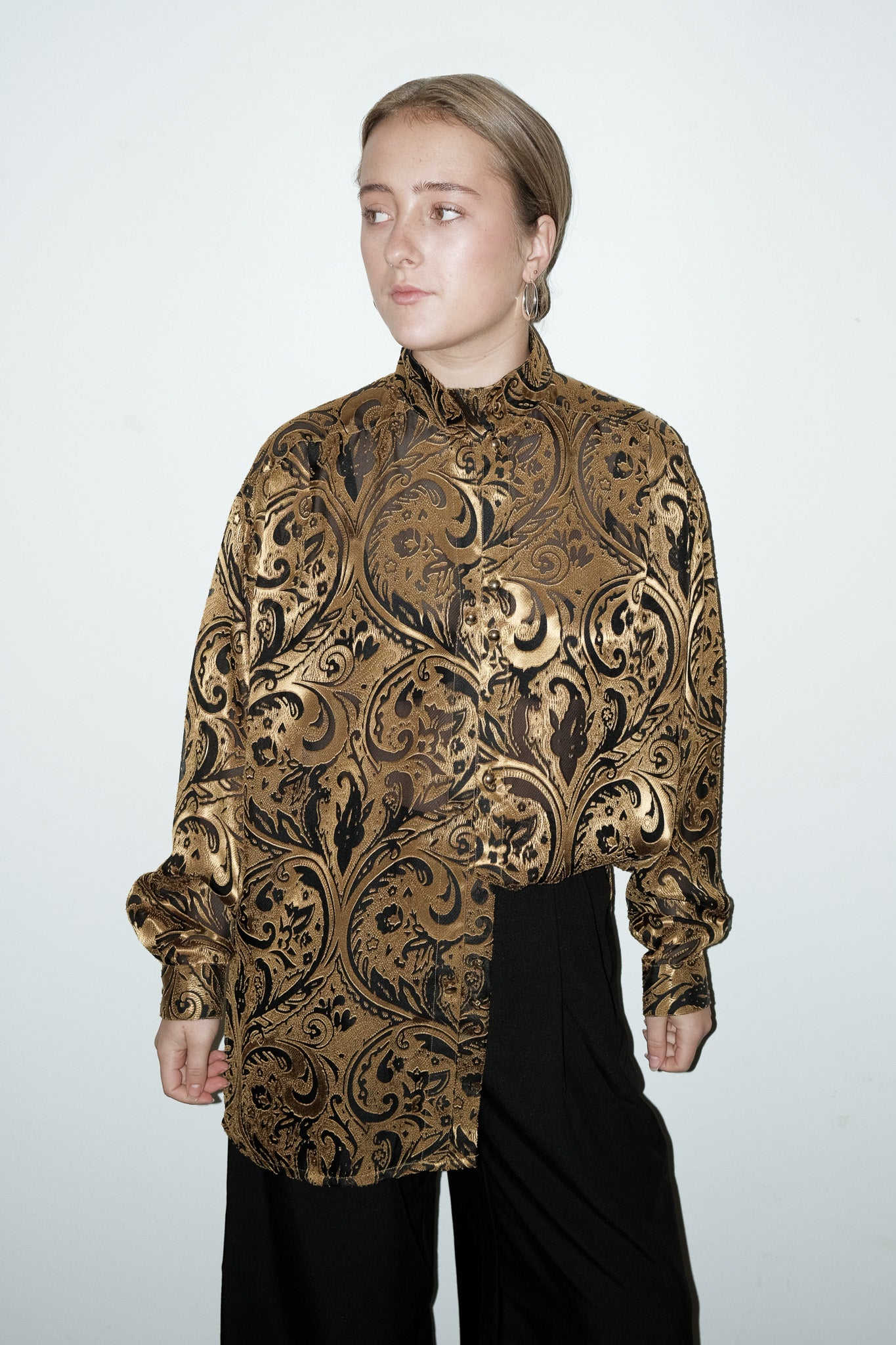 Ivey metallic blouse - L