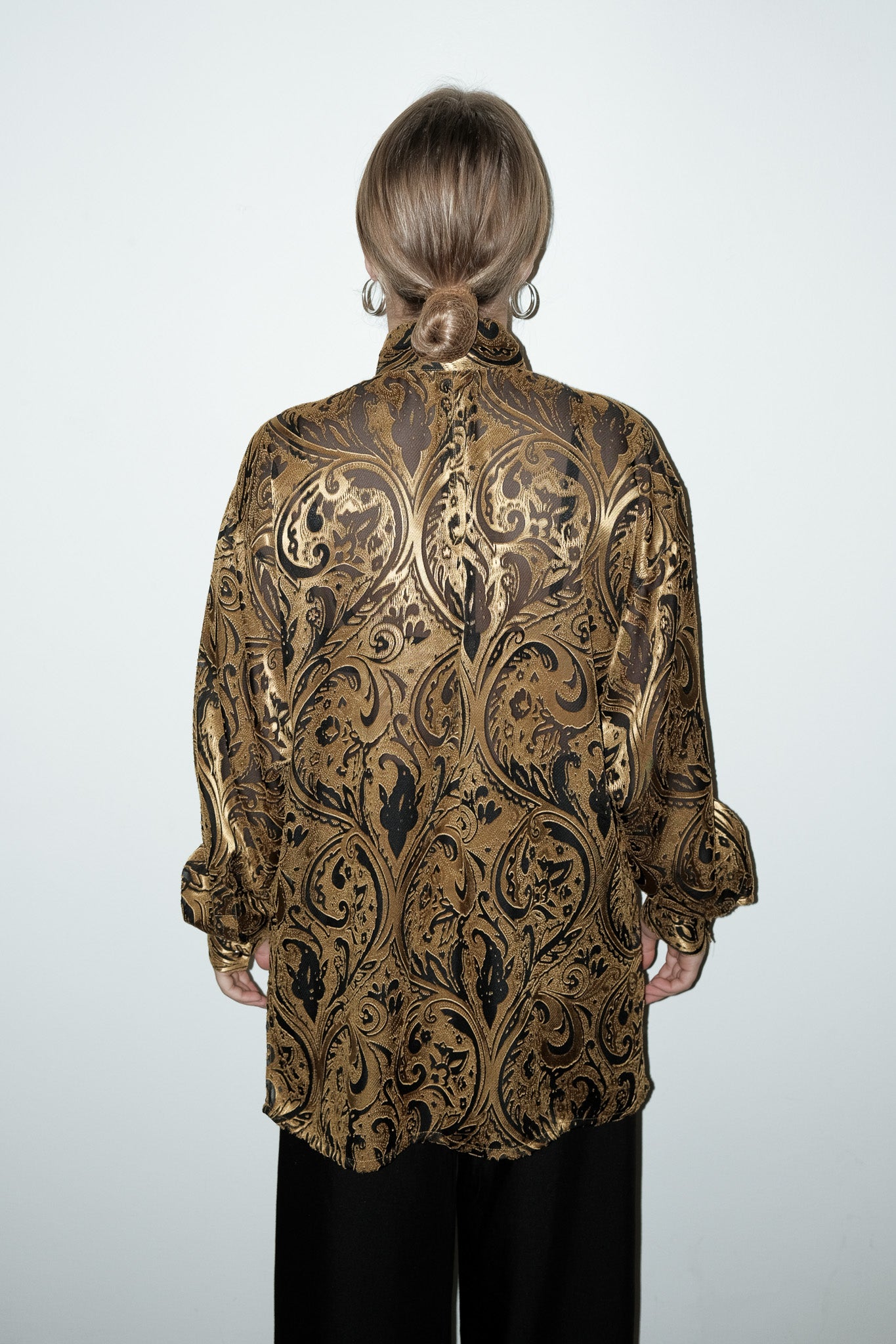 Ivey metallic blouse - L