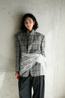Reworked lace scarf
