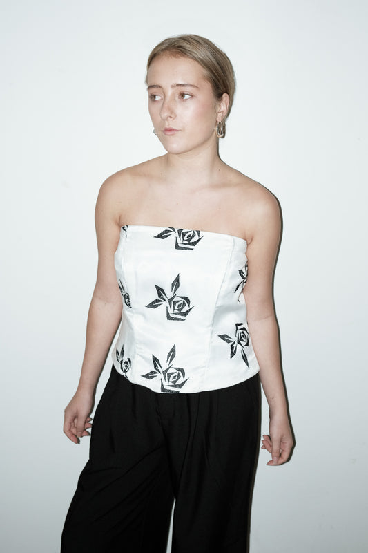 Annae corset top - L