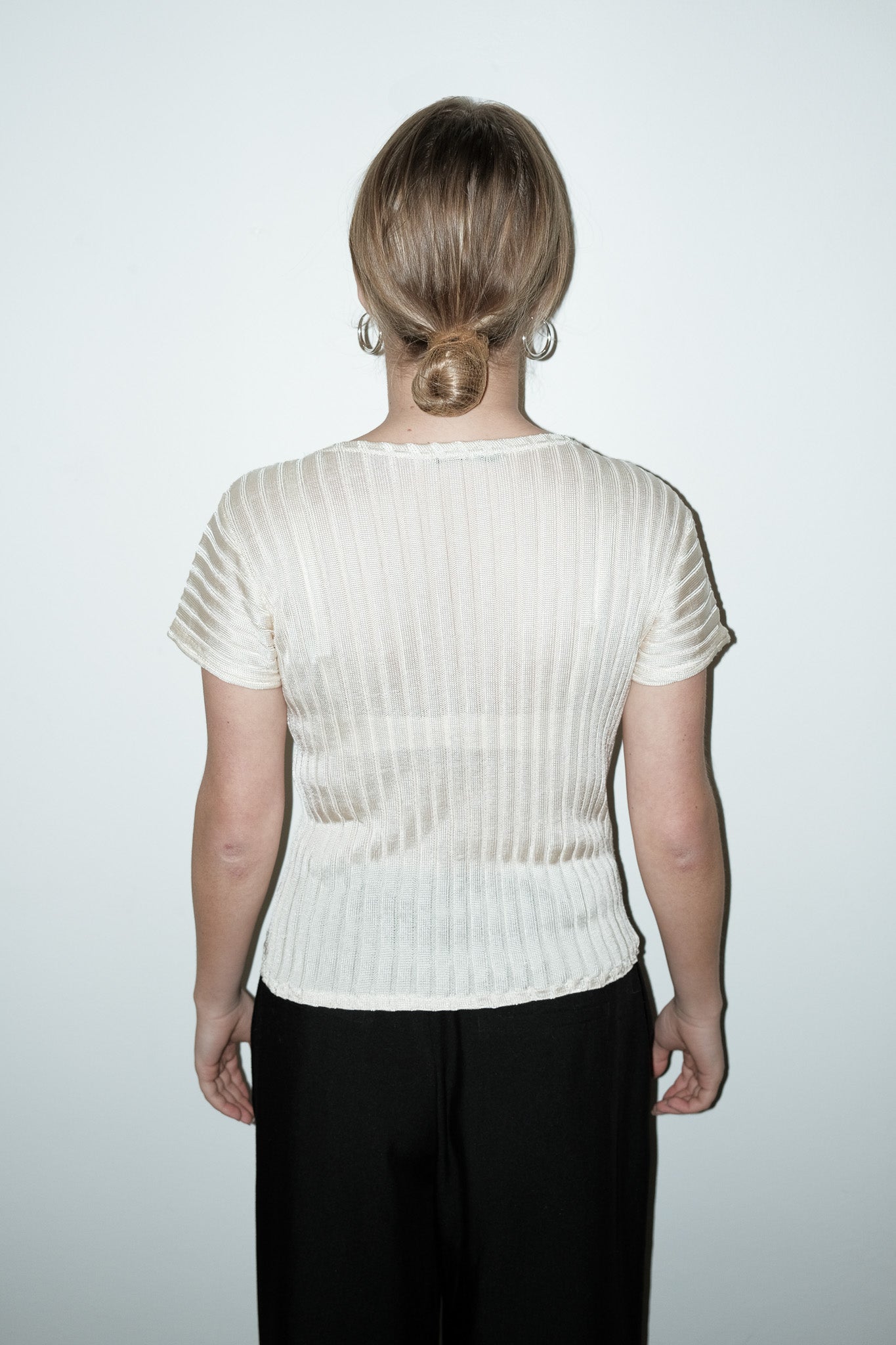 Hilde geweven top - M