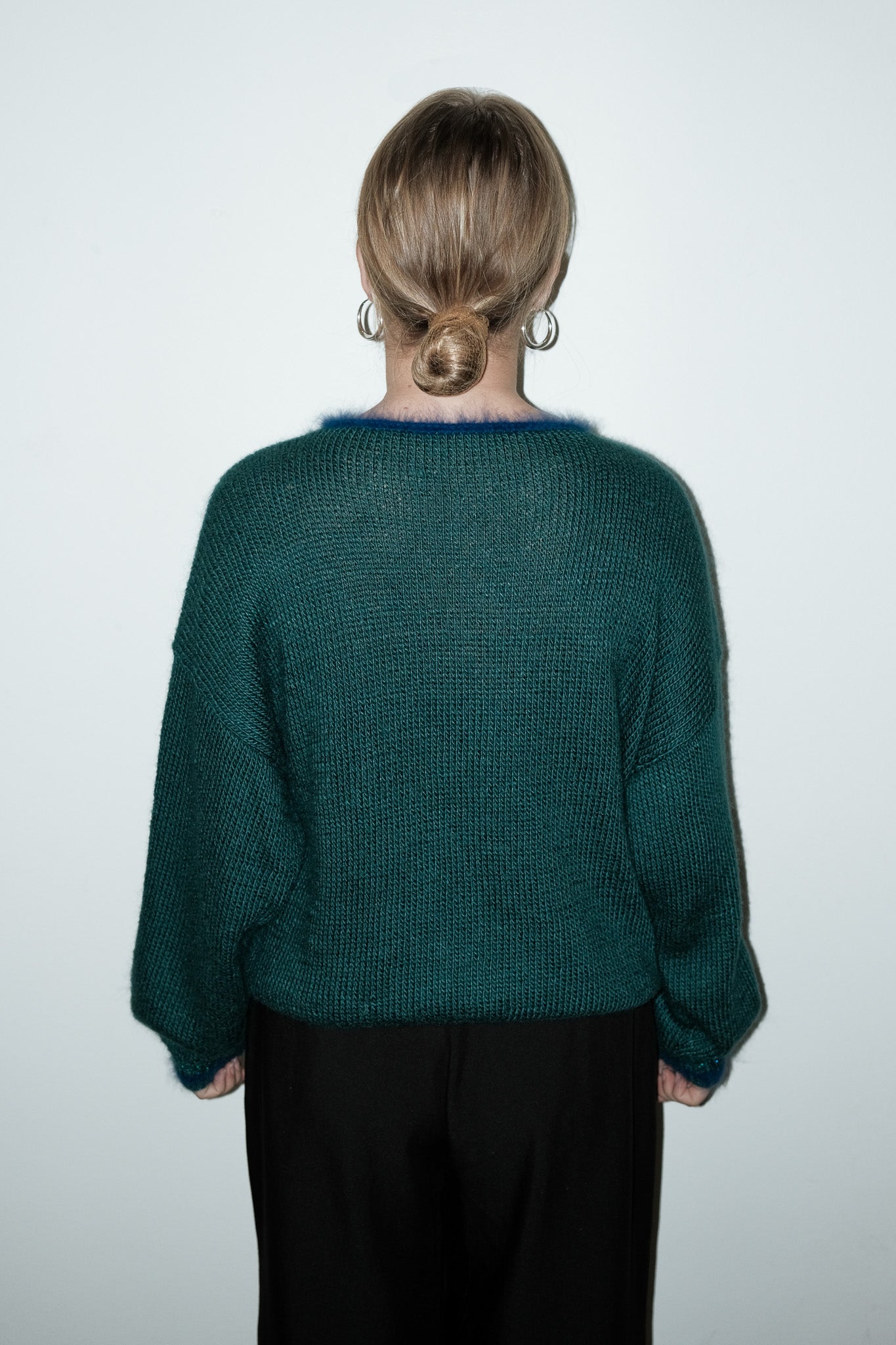 Sofie mohair-blend trui - L