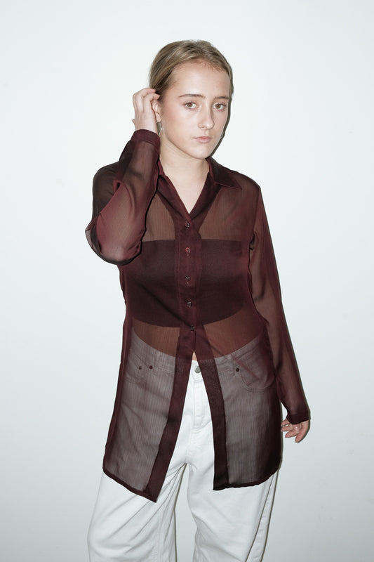 Rina mesh blouse - S