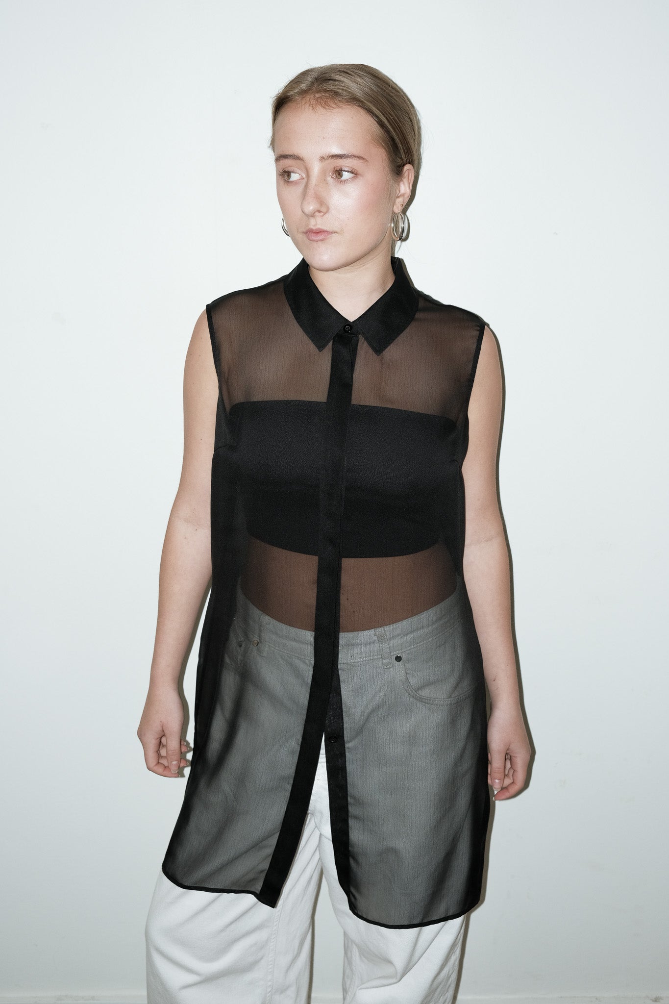 Lorena mesh blouse - M