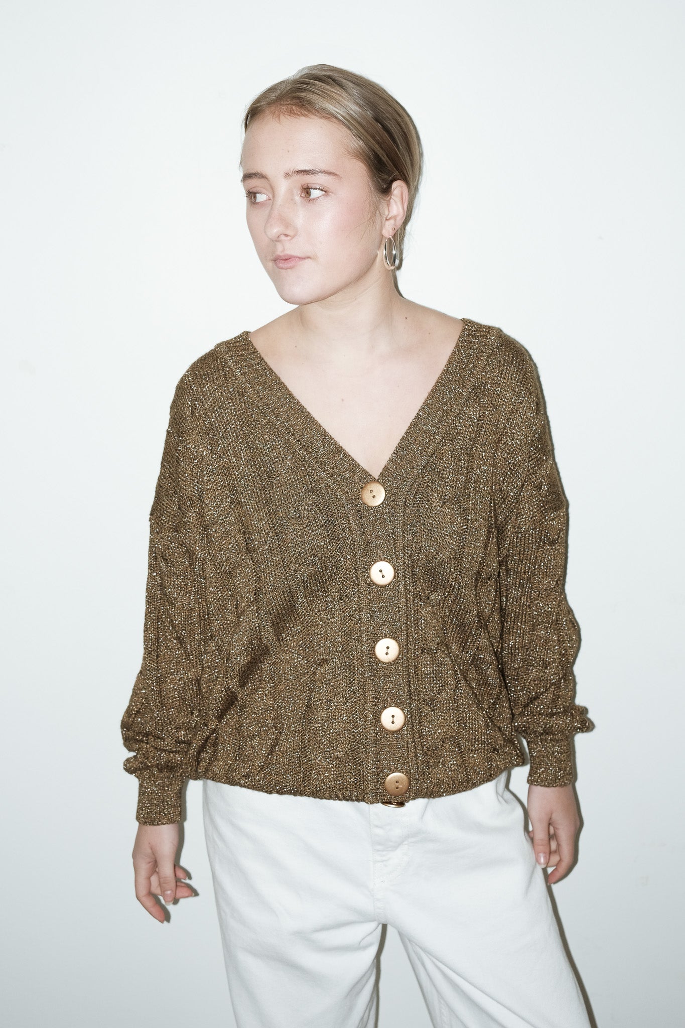 Solene gebreid vest - M