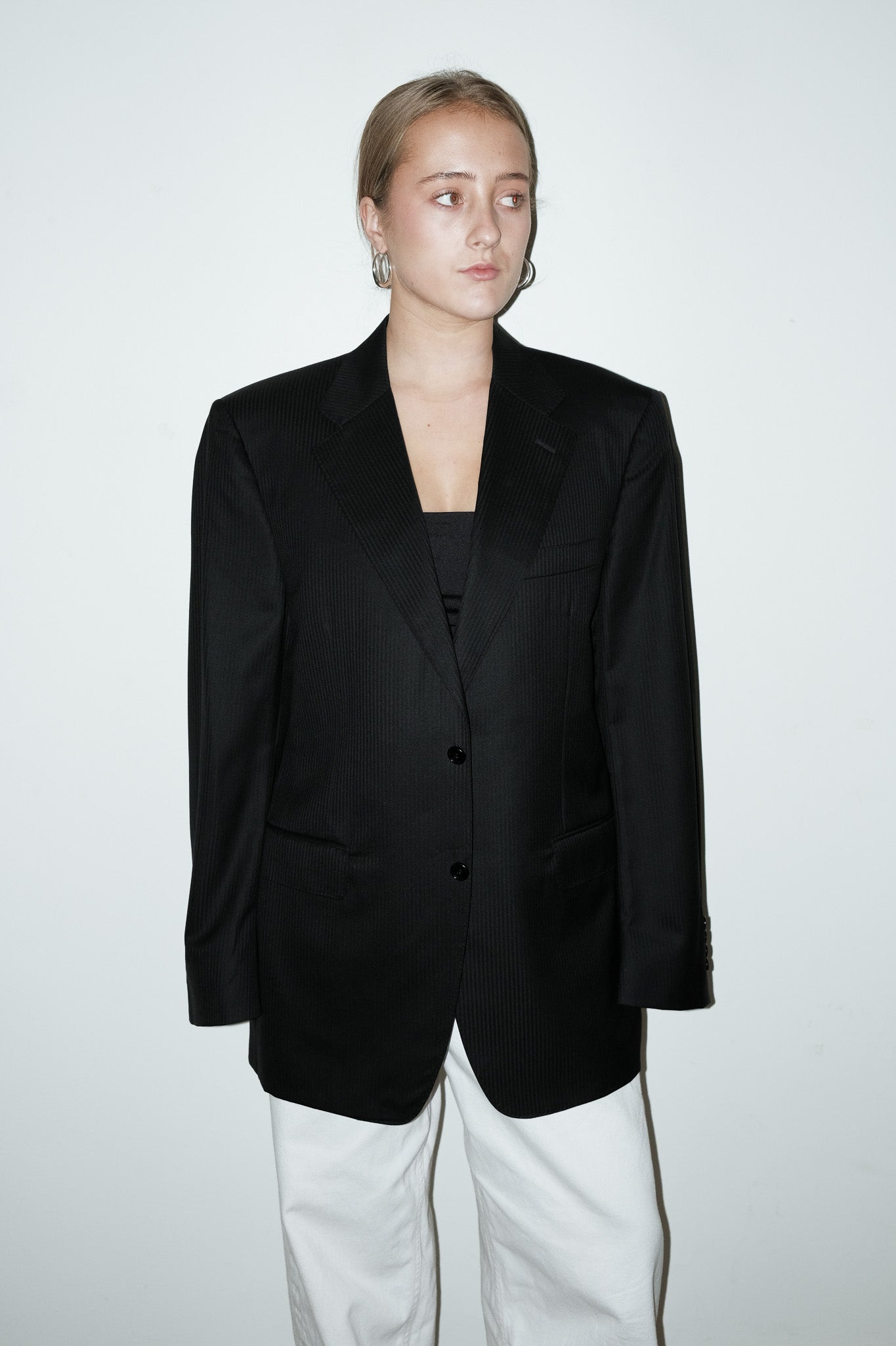 Canali zwarte blazer - L