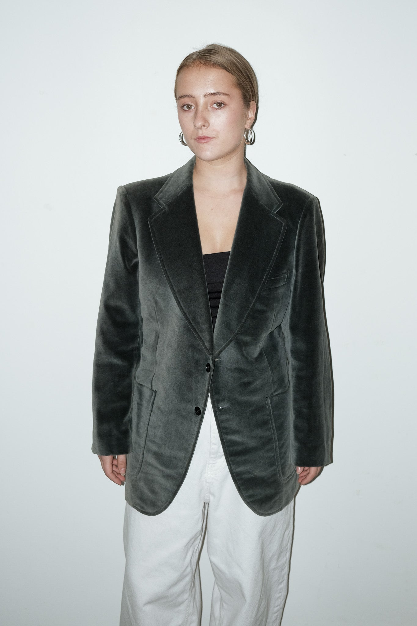 Remi velvet blazer - S