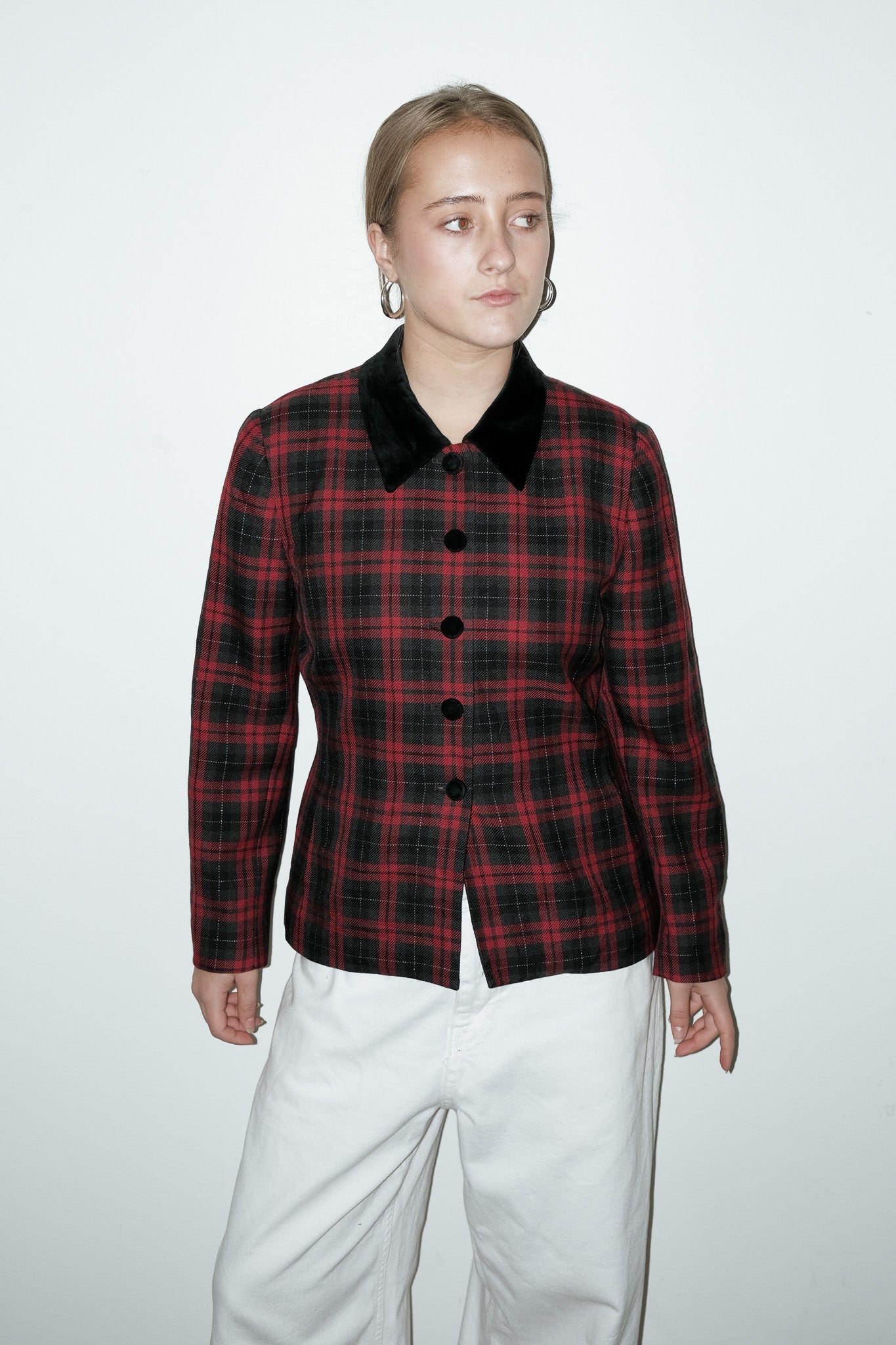 Sachi geruit jasje - S