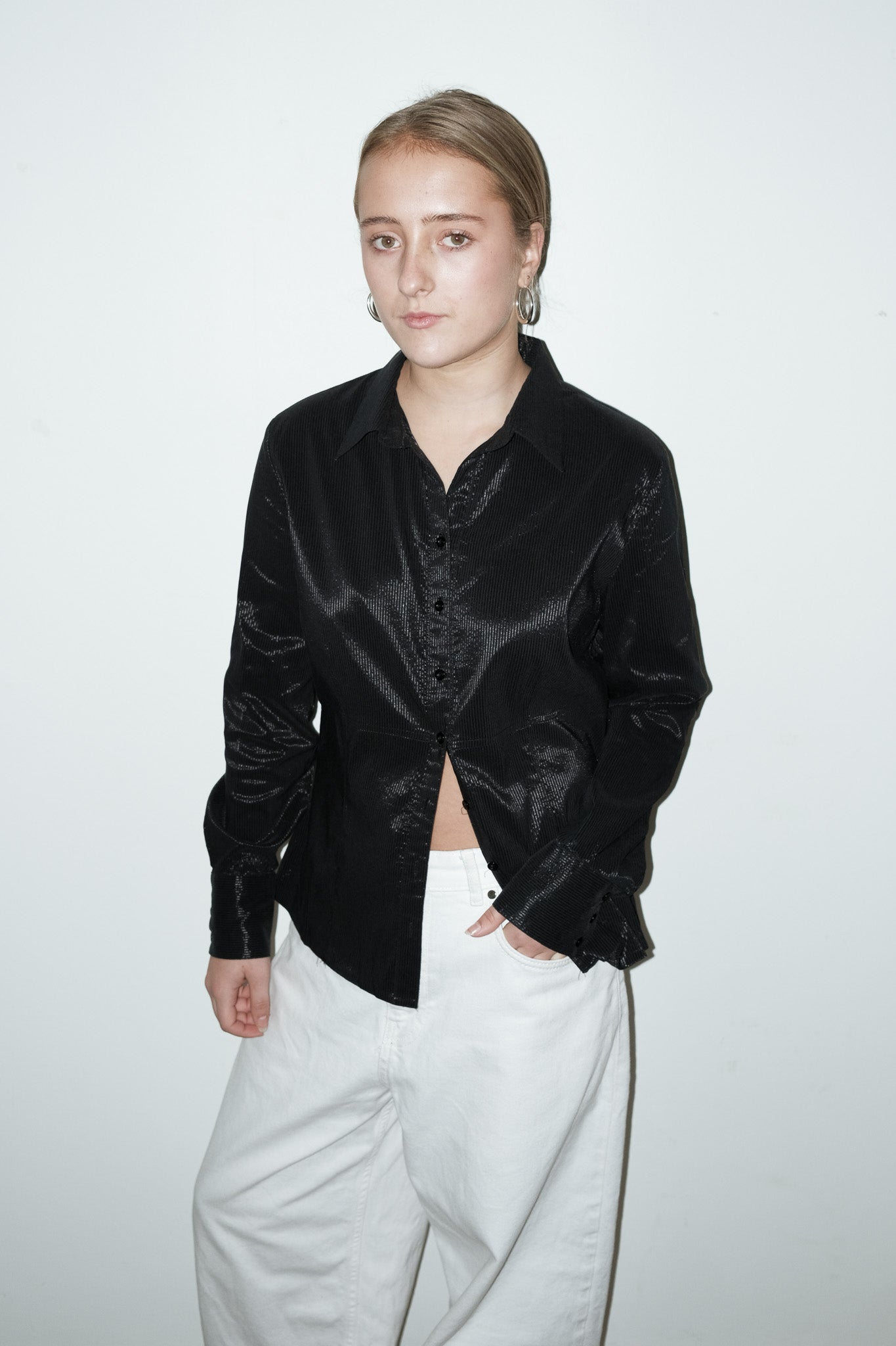 Reggie metallic blouse - S