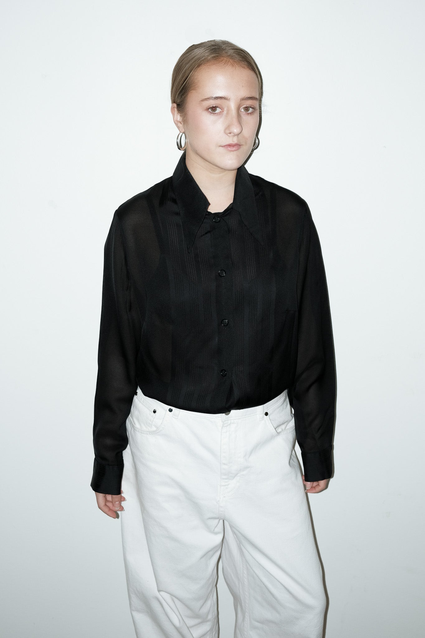 Inette mesh blouse - M