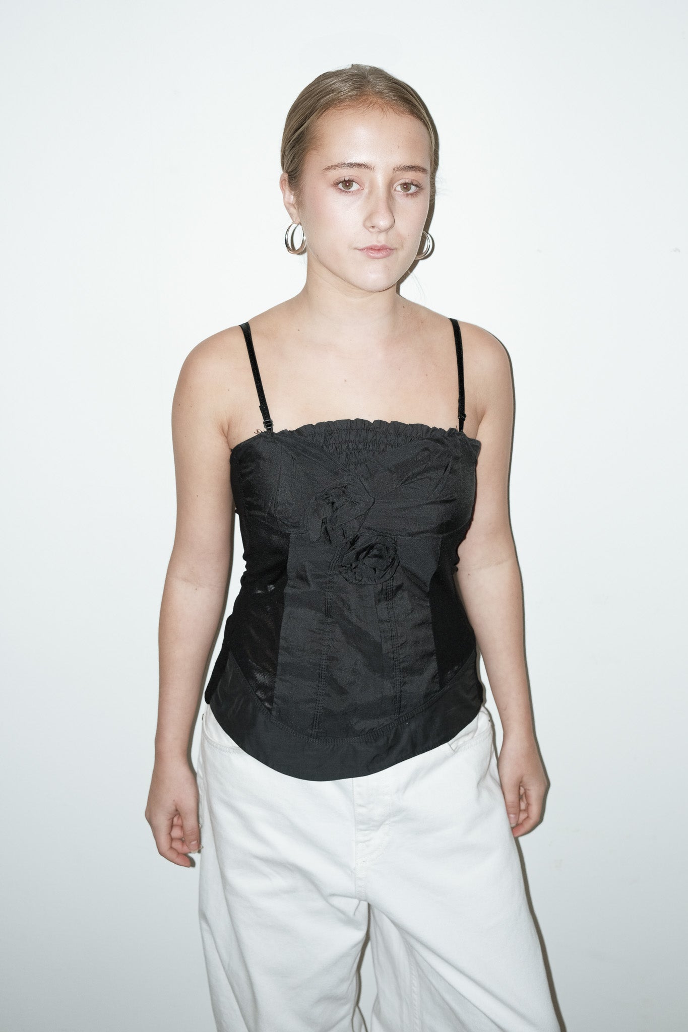 Beyu rosette top - S